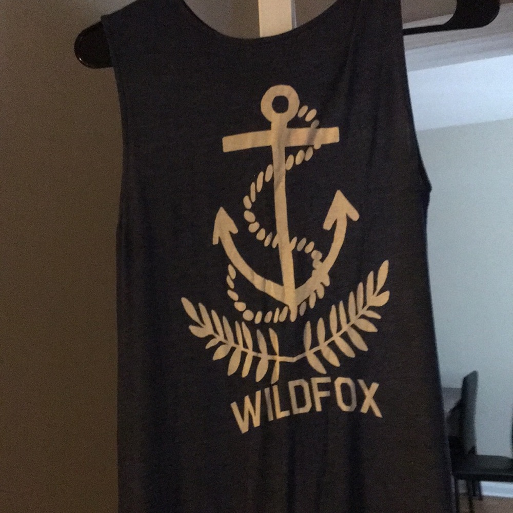 Wild fox t shirt dress